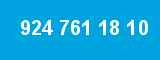 924 761 18 10 924 761 18 10